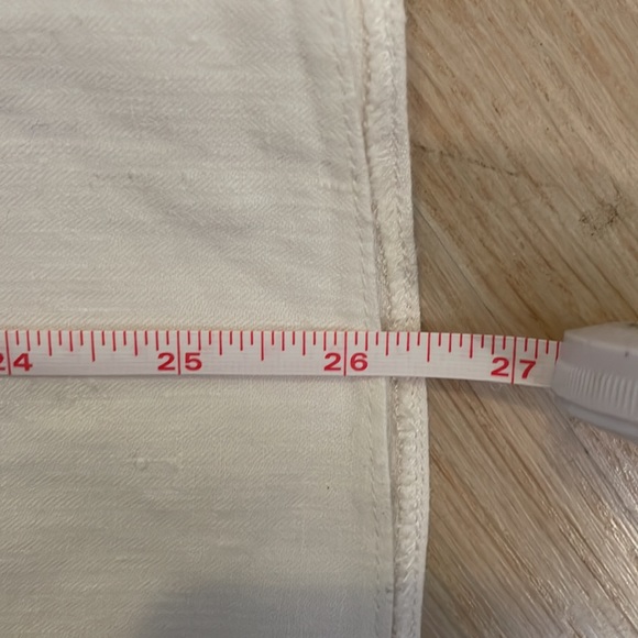 Calvin Klein Collection white linen skirt - Picture 8 of 9